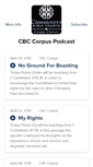 Mobile Screenshot of cbccorpus.buzzsprout.com