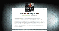Desktop Screenshot of graceagsyracuse.buzzsprout.com